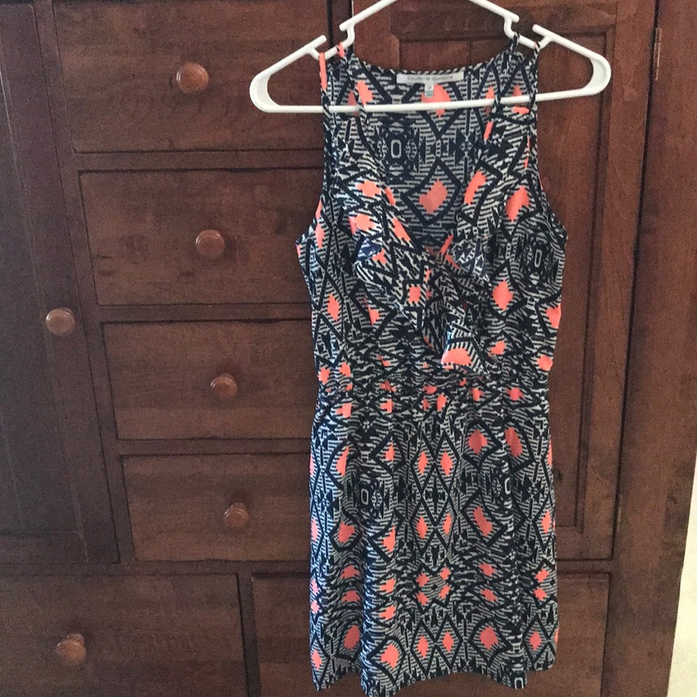 Aztec print dress